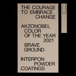 A minimalist, beige-colored book cover with black, uppercase sans-serif text. The title reads,