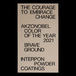 A beige-colored book cover with bold black sans-serif text. The cover reads: 
