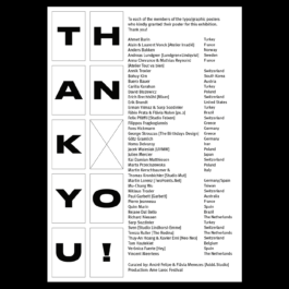 One of my posters was selected by Typo/Graphic Posters for the 