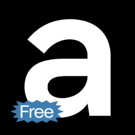 The letter 'a' from HK Grotesk, a free typeface designed by Alfredo Marco Pradil. Filippos Fragkogiannis