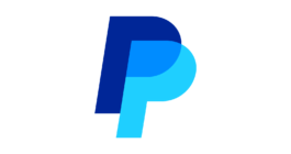 The PayPal logo symbol featuring two overlapping 